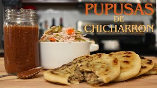 Pupusas de Chicharrón Savory Delights from El Salvador [upl. by Nirrol]