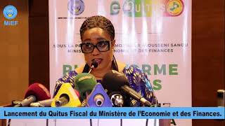 Présentation de la démo du EQuitus par Mme Rachel KONATÉ Cellule Téléservices fiscaux de la DGI [upl. by Toll125]