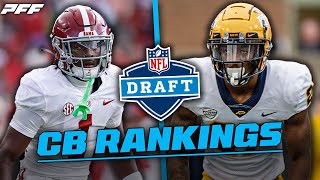 2024 NFL Draft CB Rankings  PFF CFB Show [upl. by Anidene272]