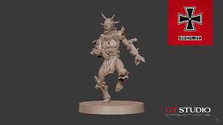 ☢️ V REICH SUBHUMAN  SUBHUMANO ☢️ Punkapocalyptic Miniatures 360 Miniaturas Punkapocalyptic [upl. by Brodeur501]