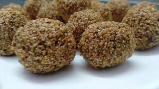 मारसु के लड्डू  राजगिरा लड्डू  उत्तराखंडी लड्डू  Marsu Laddu  Rajgira Laddu  Ramdana Laddu [upl. by Rosa]