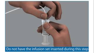 How to Insert the MiniMed Quickset Infusion Set Preparing the Infusion Set Part 3 of 4 [upl. by Christmas269]