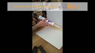 Comment faire un joint silicone  Conseils et astuces de Mon Coach Brico [upl. by Llekim953]