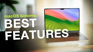 macOS Sonoma Best Features You Need to Know [upl. by Ahsiem]