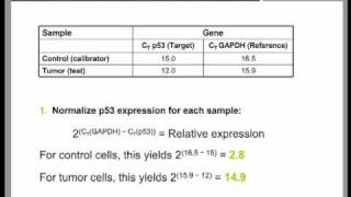 Real Time QPCR Data Analysis Tutorial part 2 [upl. by Ahsinra448]