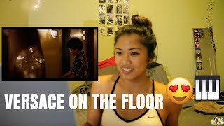 VERSACE ON THE FLOOR  BRUNO MARS OFFICIAL MUSIC VIDEO REACTION [upl. by Bock377]