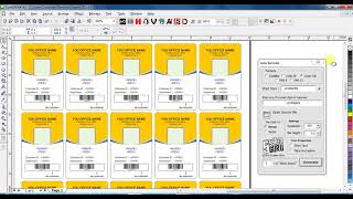 Barcode in CorelDraw  Auto Barcode [upl. by Audres498]