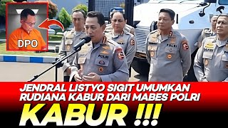 INFO A1 VALID‼️ IPTU RUDIANA KABUR JADI BORONAN PROPAM MABES POLRI SETELAH 3 HARI JALANI PEMERIKSAAN [upl. by Phillis]