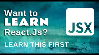 Crash course on JSX React for beginners [upl. by Libenson722]