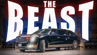 Jay Leno Explores The Beast Inside the Presidential Limousine with Secret Service Agents [upl. by Berni]