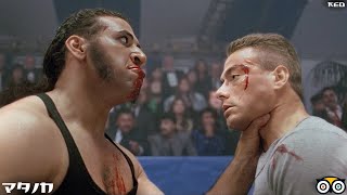 Van Damme vs Asian fighter Attila in the movie Lionheart  All Best Power Scene 1  Night Watch [upl. by Evette433]