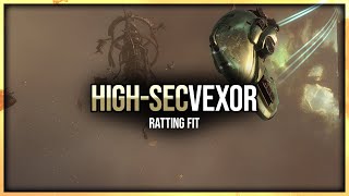 Eve Online  HighSec Vexor Ratting Fit [upl. by Yonatan907]