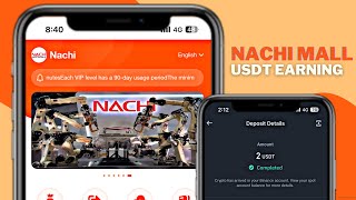 Nachi Mall  Best Usdt Earning Platform 2024  Free Usdt No Deposit  Binance Free Usdt [upl. by Lyrahs837]