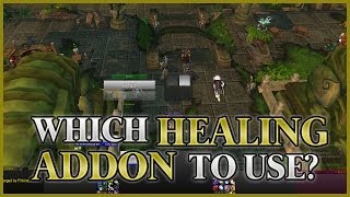 World of Warcraft Healing Addons Default Grid Healbot VuhDo [upl. by Ethelind609]