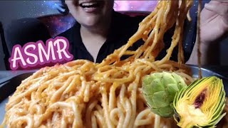 ASMR SPAGHETTI  MUKBANG PASTA  EATING SOUNDS  NO TALKING [upl. by Anawait]