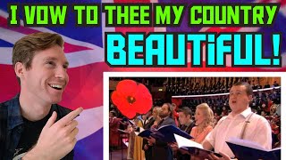 Californian Reacts  I Vow To Thee My Country  Festival of Remembrance [upl. by Niamor]