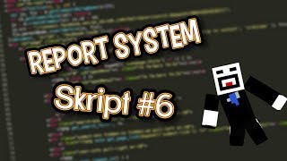 Minecraft Skript Tutorial 6  Report System [upl. by Lewak]