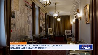 La Cotroceni a fost vernisată expoziția „165 de ani de la Unirea Principatelor Române” [upl. by Sandstrom]