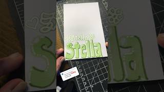 STELLA markers outline nameart name art lettering trending viral shorts fypシ゚viral fyp [upl. by Atlas]