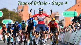 Tour Of Britain 2024 Stage 4 Derby to Newark on Trent [upl. by Erreid]