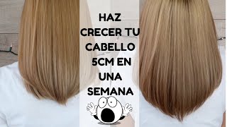 HAZ CRECER TU CABELLO 5CM CON ACEITE DE OLIVA EN UNA SEMANA😱 FUNCIONA  MODO MAYA DIY [upl. by Atrebla36]