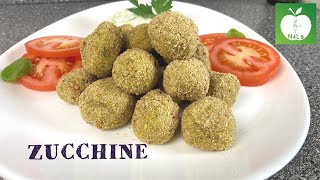 POLPETTE DI ZUCCHINE AL FORNO ricetta light Dopo che le provi le farai una volta a settimana [upl. by Bloxberg]