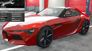 GTA 5  DLC Vehicle Customization  Dinka Jester RR 2020 Toyota Supra [upl. by Wymore848]