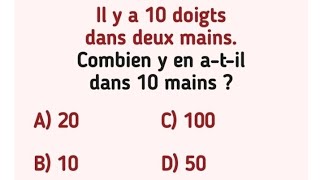 combien y en atil dans 10 mains [upl. by Noid692]