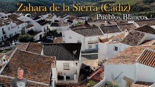 Zahara de la Sierra Cádiz Pueblos blancos pueblosblancos sierradegrazalema pueblosdeespaña [upl. by Ahcsas]