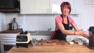 Choc Orange Mousse Parfait  Raw Food Recipe [upl. by Nirol]