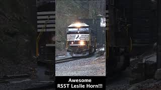 NS1800  Yellow Mane  Exits Hoosac Tunnel on 16R [upl. by Benzel]