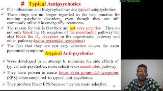 14 Medicinal Chemistry of Typical amp Atypical Antipsychotics  Antiepileptics شرح بالعربي [upl. by Laughton]