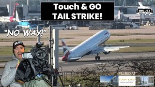 A321 TOGA and Tail Strike [upl. by Emmons]