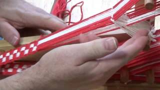 Weaving an Inkle Band on an Inkle Loom [upl. by Justen]