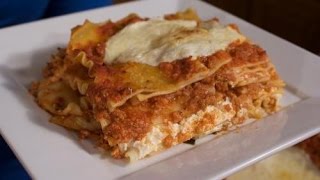 Classic Three Cheese Lasagne  Rossellas Cooking with Nonna [upl. by Bradley]