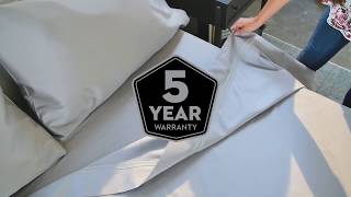 Malouf Woven™ Supima® Premium Cotton Sheets Product Video [upl. by Seavir135]