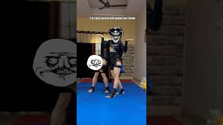 Which one works well  1 or 2  survivalskills defence bff tutorial memes martialarts [upl. by Nesyt]