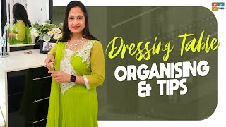 Dressing Table Organising amp Tips  Tamada Media  Nandus World  Dressing Room Vlog [upl. by Yespmed]