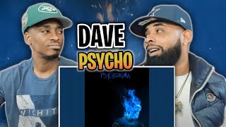 AMERICAN RAPPER REACTS TO  DAVE Psycho [upl. by Oned]