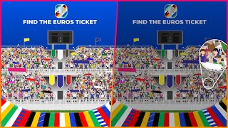 You have perfect vision and a winners brain if you can spot the Euro ticket among the crowd of [upl. by Freiman157]