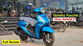 Yamaha Fascino 125 Hybrid 2024  Fascino Standard Model Review 💥 [upl. by Patricia522]