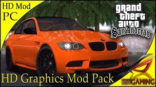 How To install HD Graphics in Gta San Andreas PC in Hindi [upl. by Braunstein]