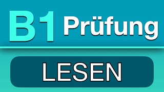 gast Prüfung B1 Lesen NEU 2023 Übungssatz DTZ telc [upl. by Kella]