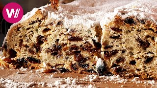 Dresden  Baking traditional and vegan Christmas stollen  At our Neighbours Table [upl. by Htrahddis]