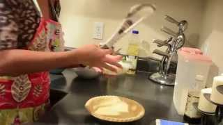 Easy Hawaiian Baking Chocolate Haupia Cream Pie [upl. by Ikcim762]