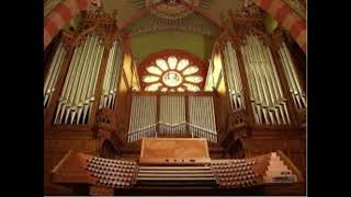 Auguste Verrees  Marche solennelle 1938  Dudelange organ Hauptwerk [upl. by Goddord]