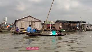 Life Inside Nigerias Biggest Slum  Makoko largest slum on water in Lagos Africa [upl. by Liggitt]