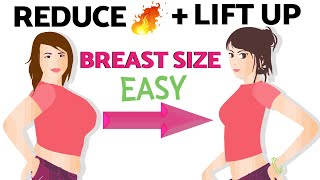 5 Simple Exercises to Reduce Breast Size Quickly at Home  Lose Breast Fat Fast  Reduce Breast Size [upl. by Blumenfeld377]