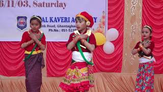 Rato tika nidharma song by Kaveri Academy in Annual Program 2076 [upl. by Aroel]