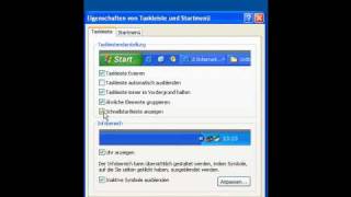 Windows XP Schnellstartleiste anzeigen [upl. by Ybur370]